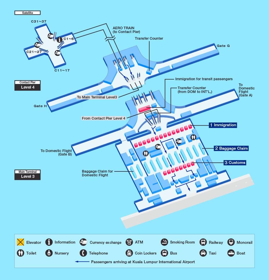 nan klia tèminal nan kat jeyografik