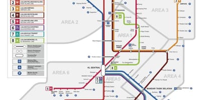 Kat jeyografik nan kuala lumpur ayewopò tren