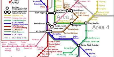 Transpò piblik kuala lumpur kat jeyografik