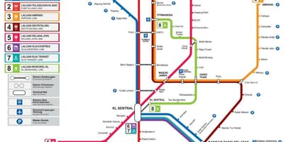 Tren wout kat jeyografik malezi