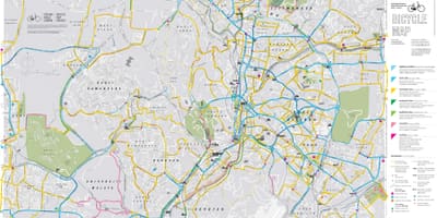 Kat jeyografik nan monte bisiklèt kuala lumpur bisiklèt